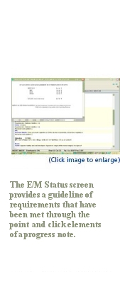EM Exam Coding Level Bullets